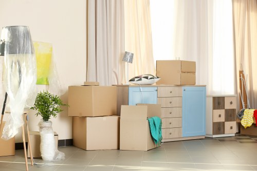 Waterloo Man And Van service helping with a local move