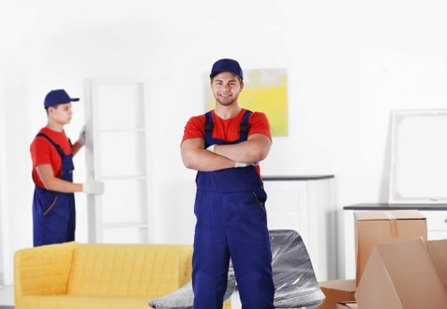 Commercial moving truck service for an office relocation in Waterloo