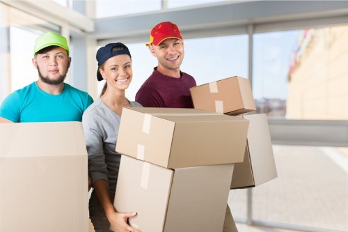 Local removal company supporting a Waterloo customer