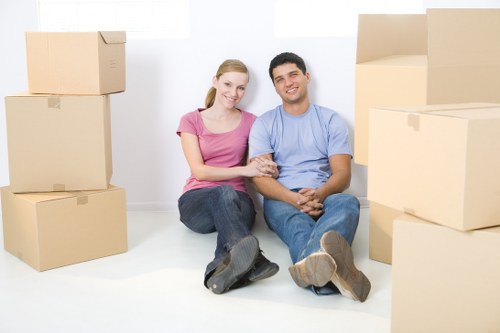 Removal van service near Waterloo station and surrounding streets