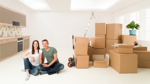 Local commercial movers handling office items in Waterloo