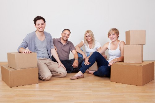 Packed moving van ready for a residential relocation in Waterloo