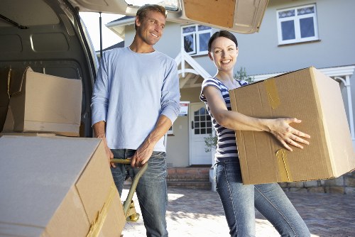 Local team collecting bulky furniture from a Waterloo property